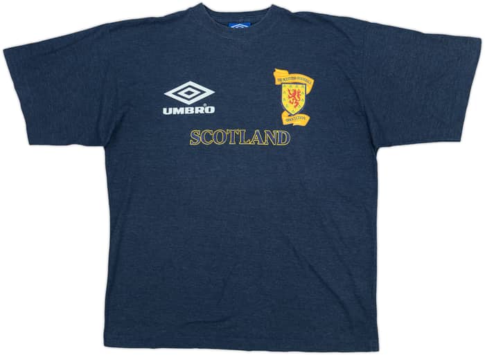 1994-96 Scotland Umbro Cotton Tee - 6/10 - (XL)