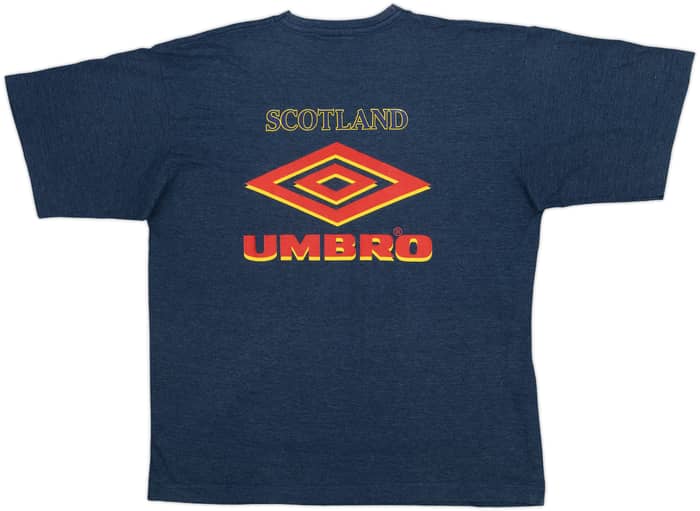 1994-96 Scotland Umbro Cotton Tee - 6/10 - (XL)