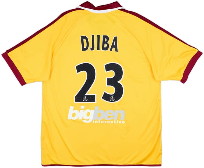 2003-04 Metz Away Shirt Djiba #23  - 5/10 - (XL)