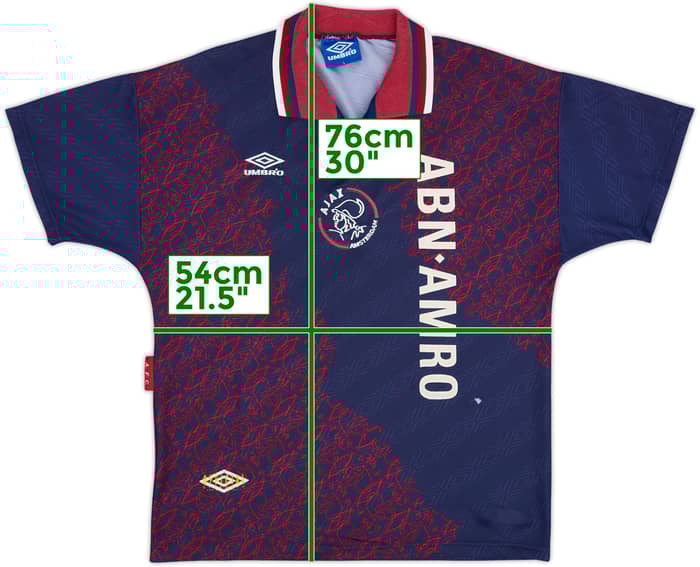 1994-95 Ajax Away Shirt - 5/10 - (L)
