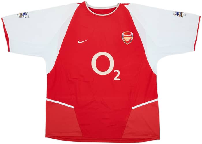 2002-04 Arsenal Home Shirt Henry #14 - 6/10 - (XL)
