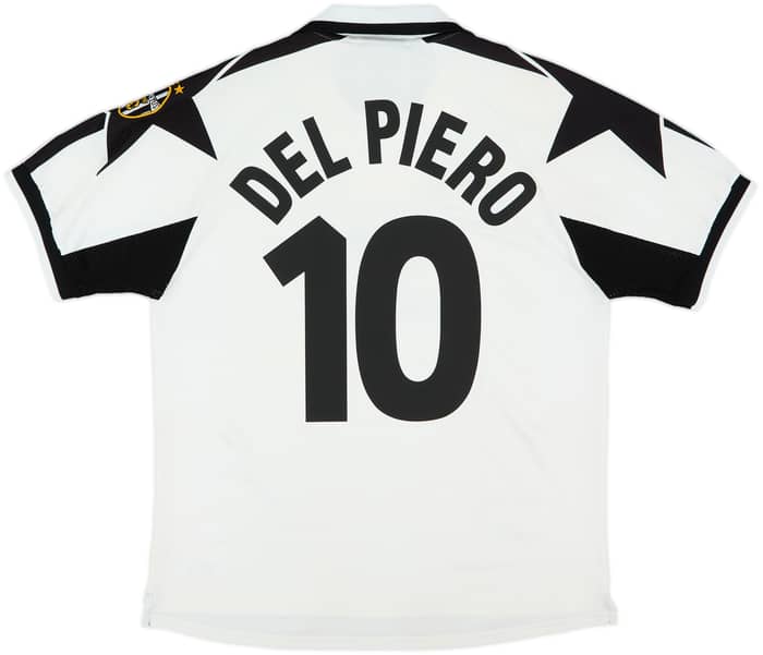 1998-99 Juventus Away Shirt Del Piero #10 - 7/10 - (L)