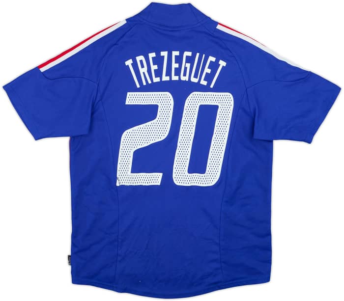 2002-04 France Home Shirt Trezeguet #20 - 6/10 - (S)