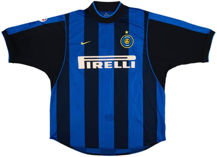 2000-01 Inter Milan Home Shirt Seedorf #10 - 5/10 - (XL)