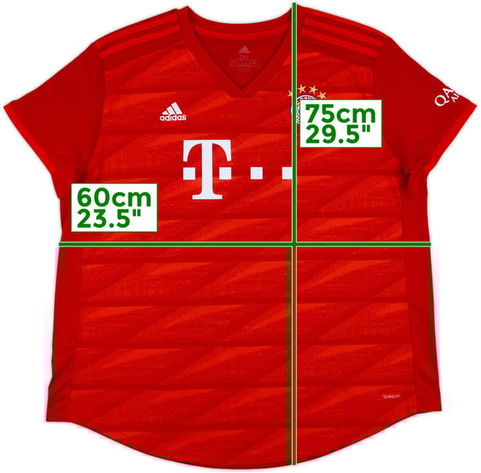 2019-20 Bayern Munich Home Shirt - 8/10 - (Women's XXL)