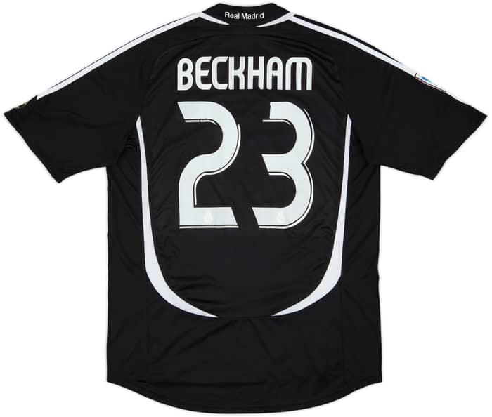 2006-07 Real Madrid Away Shirt Beckham #23 - 4/10 - (L)