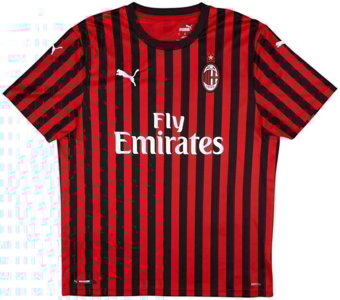 2019-20 AC Milan Home Shirt Ibrahimovic #21 - 6/10 - (L)