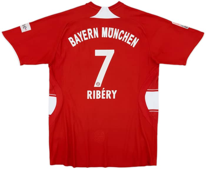 2007-08 Bayern Munich Home Shirt Ribery #7 - 5/10 - (M)