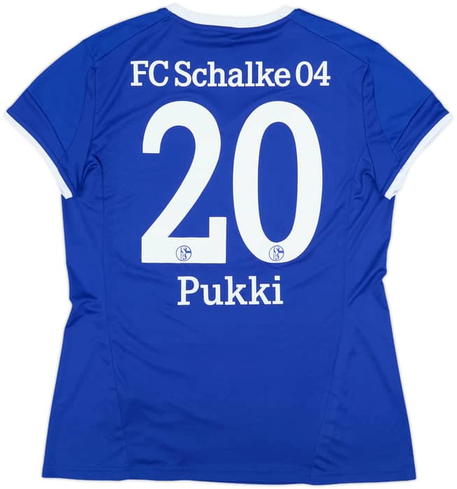 2012-14 Schalke Home Shirt Pukki #20 - 10/10 - (Women's XL)