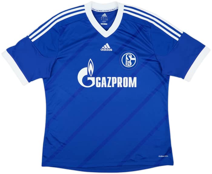 2012-14 Schalke Home Shirt Pukki #20 - 7/10 - (XL)