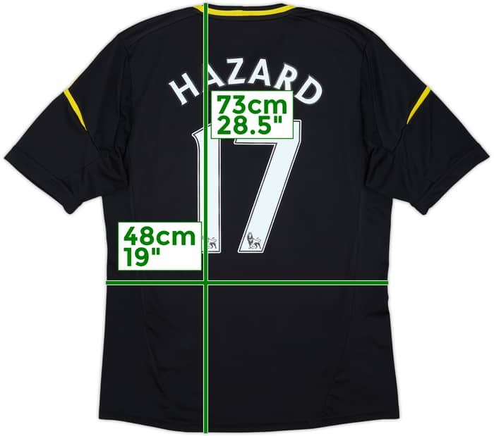 2012-13 Chelsea Third Shirt Hazard #17 - 7/10 - (M)