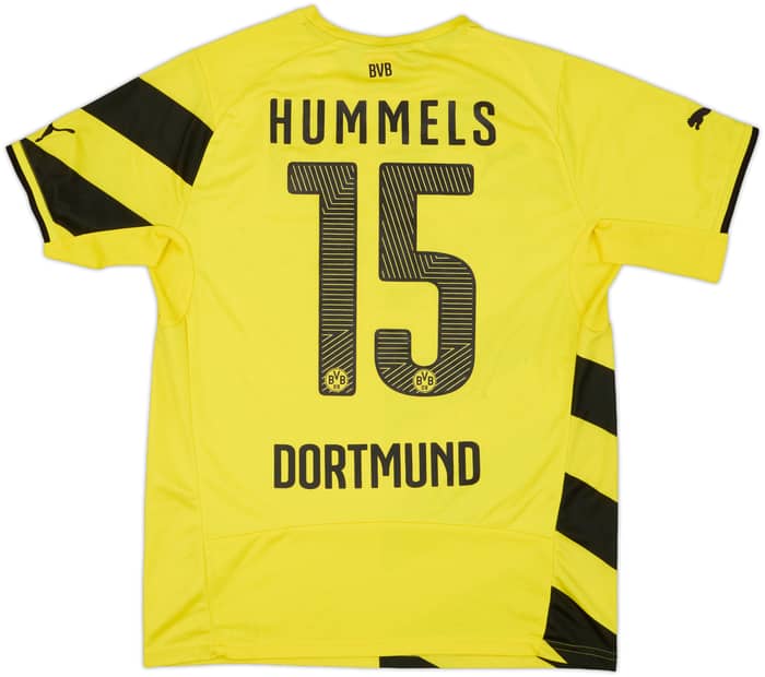 2014-15 Borussia Dortmund Home Shirt Hummels #15 - 6/10 - (M)