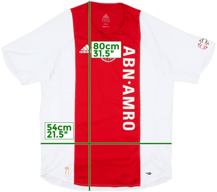2006-07 Ajax Home Shirt - 8/10 - (M)