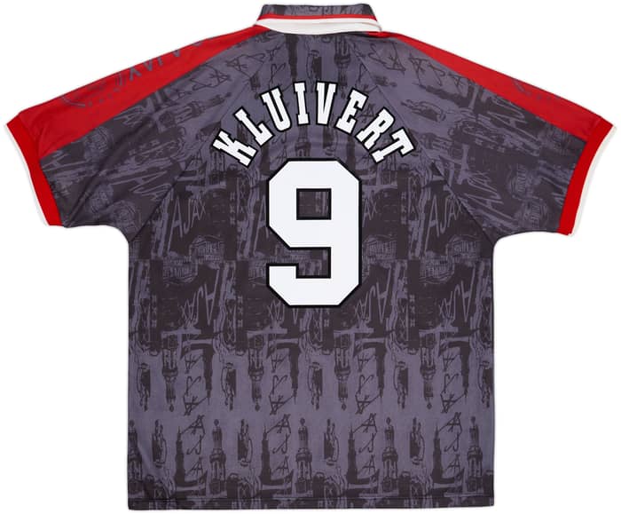1996-97 Ajax Away Shirt Kluivert #9 - 9/10 - (XL)