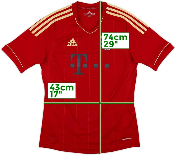 2011-13 Bayern Munich Home Shirt - 4/10 - (S)