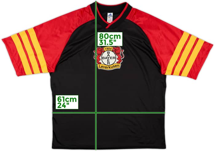 1997-98 Bayer Leverkusen adidas Training Shirt - 7/10 - (XL)