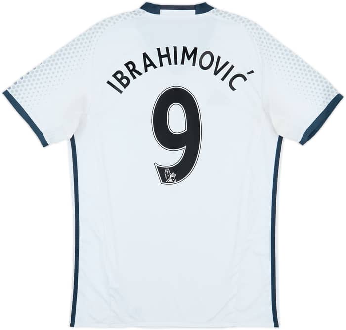 2016-17 Manchester United Third Shirt Ibrahimovic #9 - 8/10 - (M)