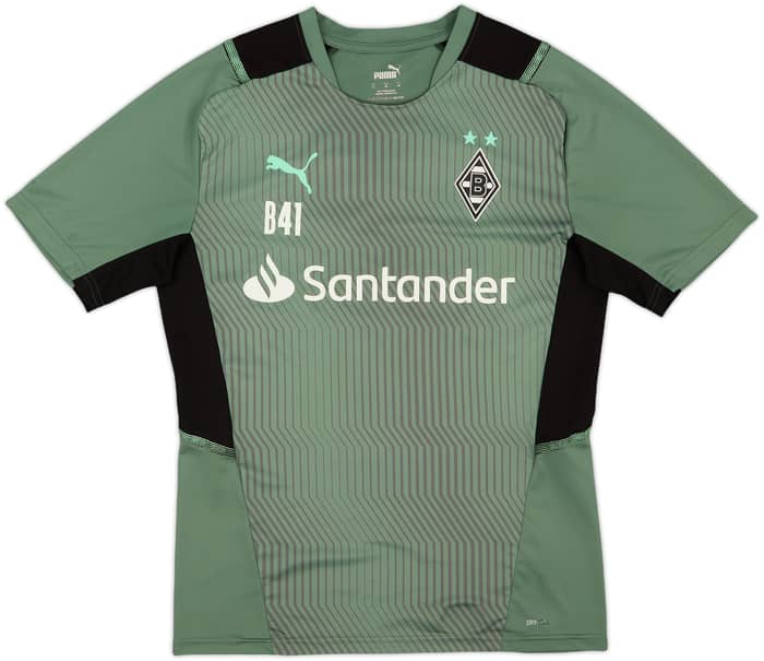 2020-21 Borussia Monchengladbach Player Issue Puma Training Shirt #B41 - 7/10 - (M)