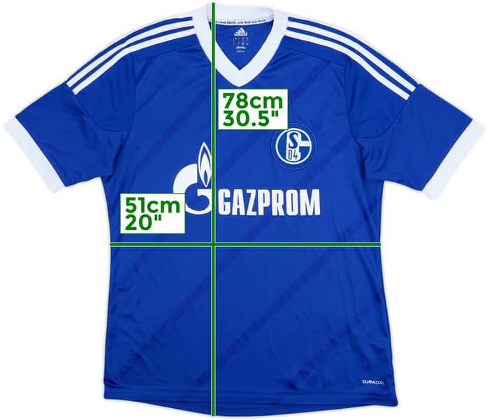 2012-14 Schalke Home Shirt - 7/10 - (L)