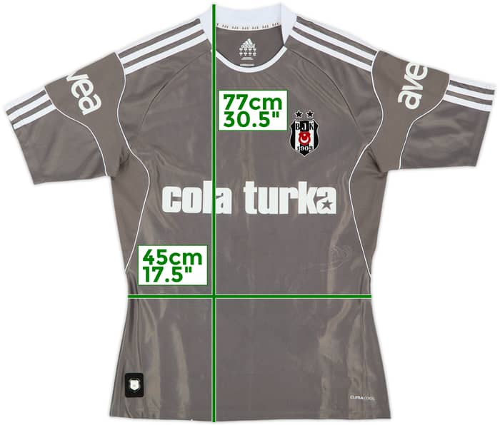 2010-11 Besiktas Fourth Shirt Ekrem Dag #17 - 4/10 - (M)