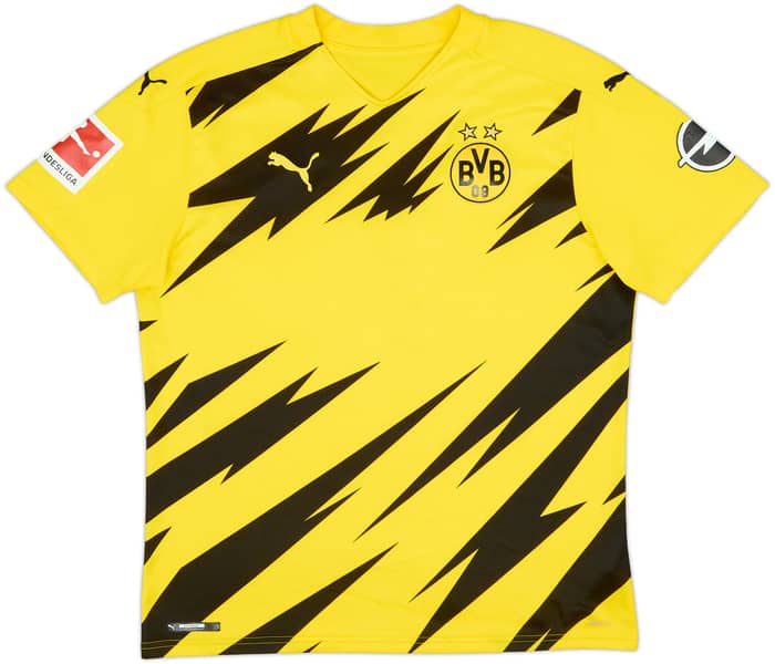 2020-21 Borussia Dortmund Home Shirt Sancho #7 - 3/10 - (L)