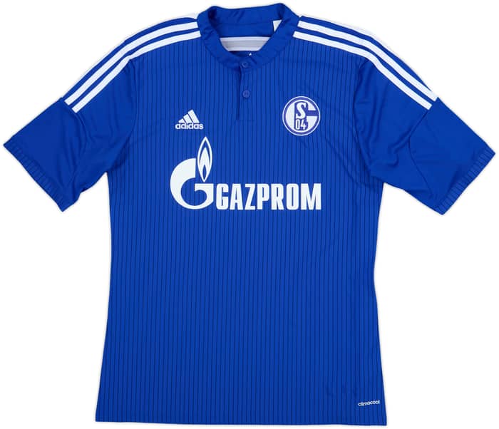 2014-16 Schalke Home Shirt Huntelaar #25 - 8/10 - (XL)