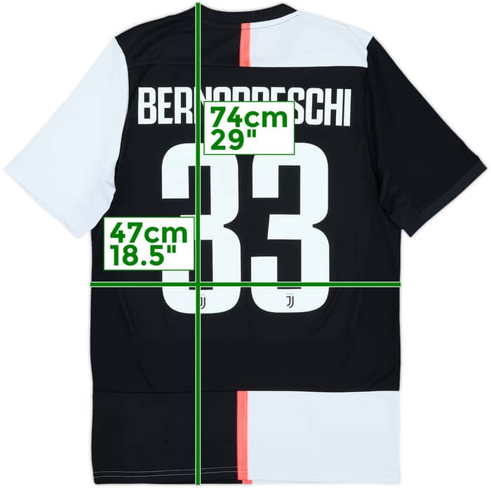 2019-20 Juventus Home Shirt Bernardeschi #33 - 8/10 - (XL.Boys)