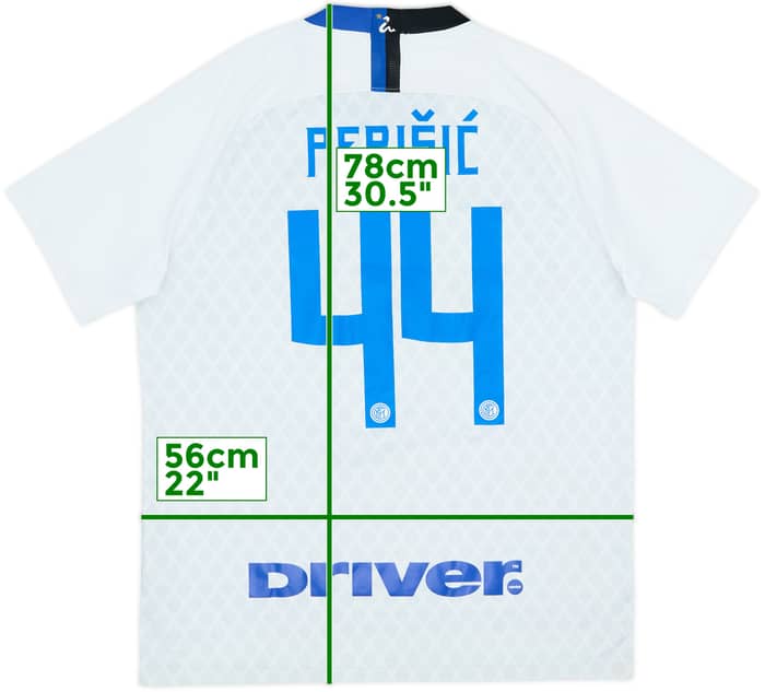 2018-19 Inter Milan Away Shirt Perisic #44 - 7/10 - (L)