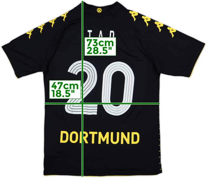 2009-10 Borussia Dortmund Away Shirt Tan #20 - 6/10 - (S)