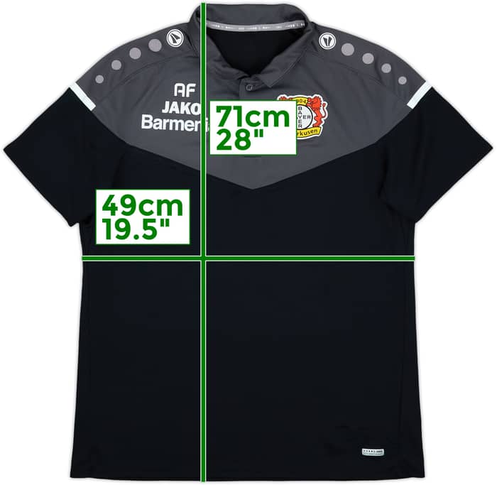 2020-21 Bayer Leverkusen Staff Issue Jako Training Shirt AF - 9/10 - (L)