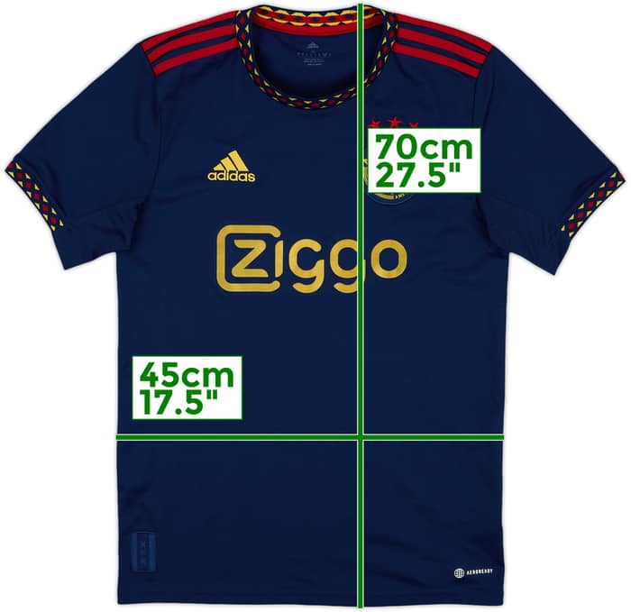 2022-23 Ajax Away Shirt #7 - 7/10 - (S)
