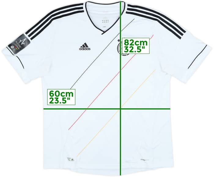 2012-13 Germany Home/Training Shirt - 6/10 - (XXL)
