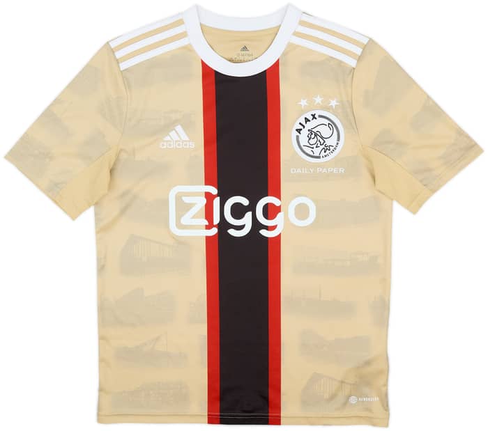 2022-23 Ajax Third Shirt - 7/10 - (L.Boys)