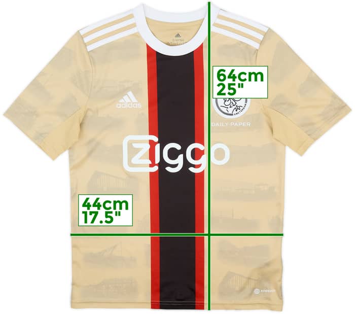 2022-23 Ajax Third Shirt - 7/10 - (L.Boys)