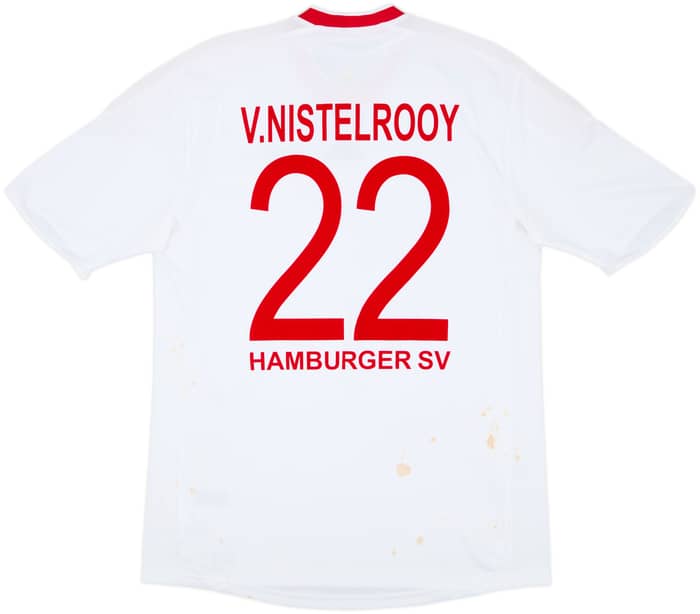 2009-10 Hamburg Home Shirt v. Nistelrooy #22 - 6/10 - (M)