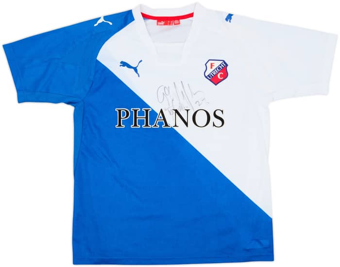 2007-08 Utrecht Signed Away Shirt - 8/10 - (XL.Boys)