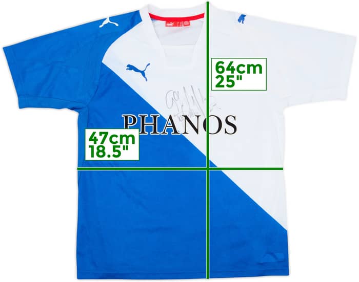 2007-08 Utrecht Signed Away Shirt - 8/10 - (XL.Boys)