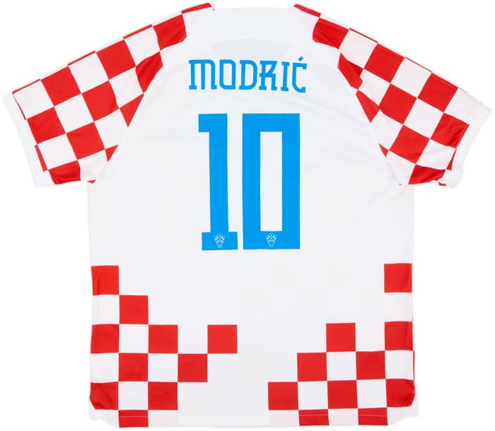 2022-23 Croatia Home Shirt Modric #10 - 9/10 - (XL)