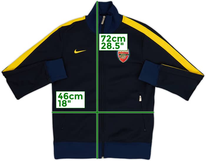 2012-13 Arsenal Nike N98 Track Jacket - 5/10 - (M)