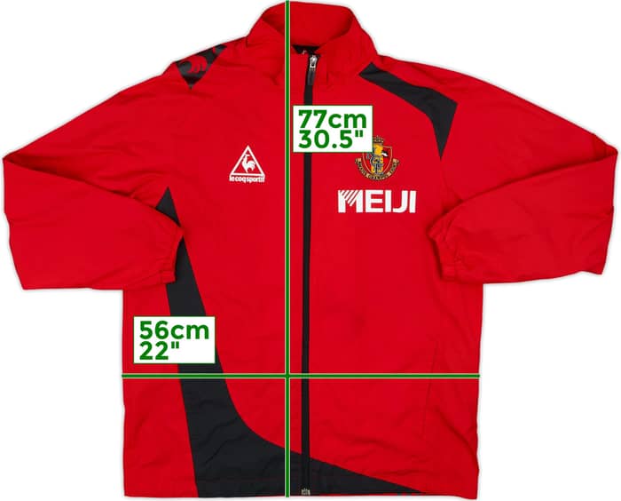 2011-12 Nagoya Grampus Le Coq Sportif Track Jacket - 8/10 - (XL)