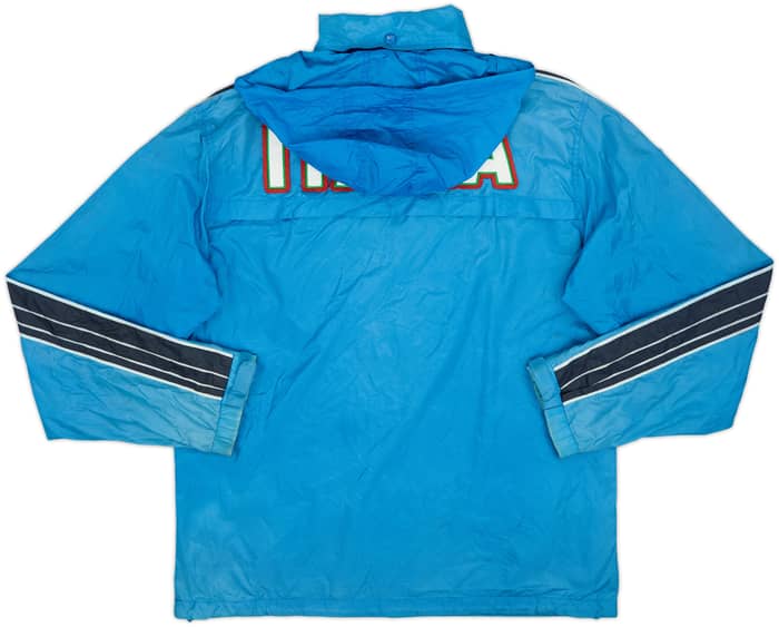 2002 Italy Kappa Hooded Rain Jacket - 5/10 - (XL)