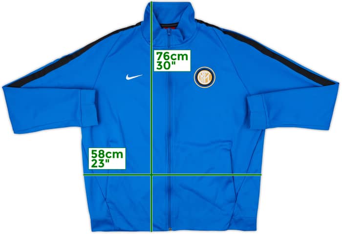 2017-18 Inter Milan Nike Track Jacket - 8/10 - (XL)