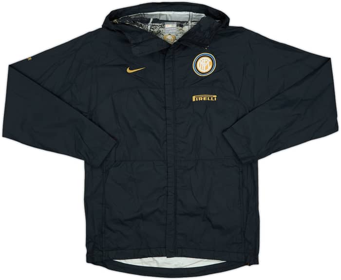 2008-09 Inter Milan Nike Hooded Rain Jacket - 5/10 - (XS)