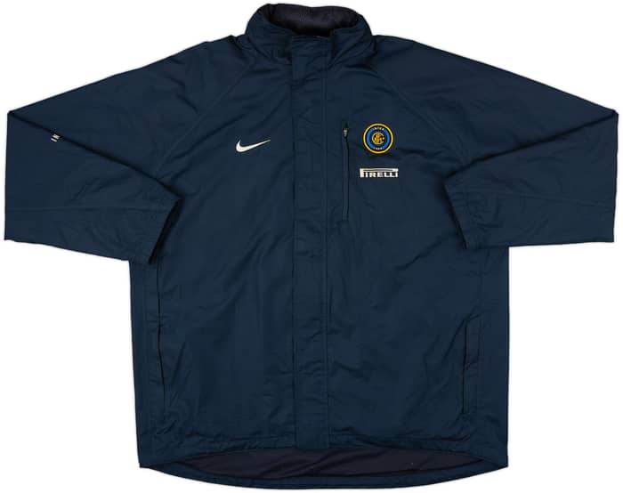 2005-06 Inter Milan Nike Hooded Rain Jacket - 6/10 - (XL)