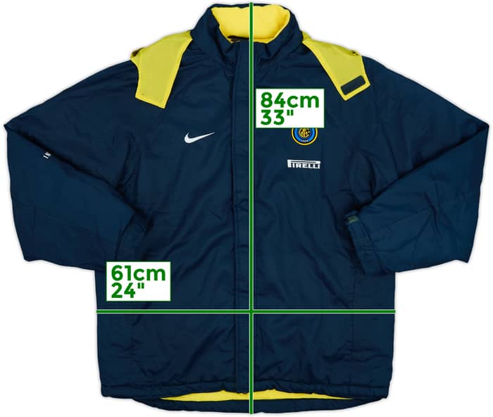 2005-06 Inter Milan Nike Padded Bench Coat - 8/10 - (M)