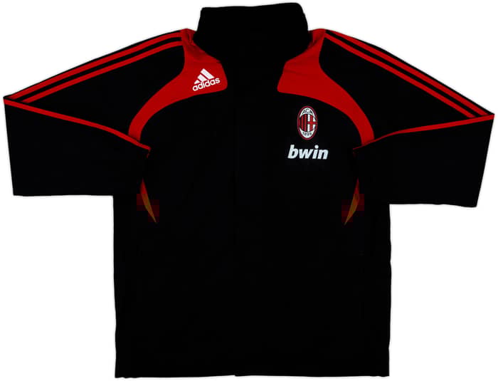 2008-09 AC Milan adidas Hooded Rain Jacket - 8/10 - (XL)