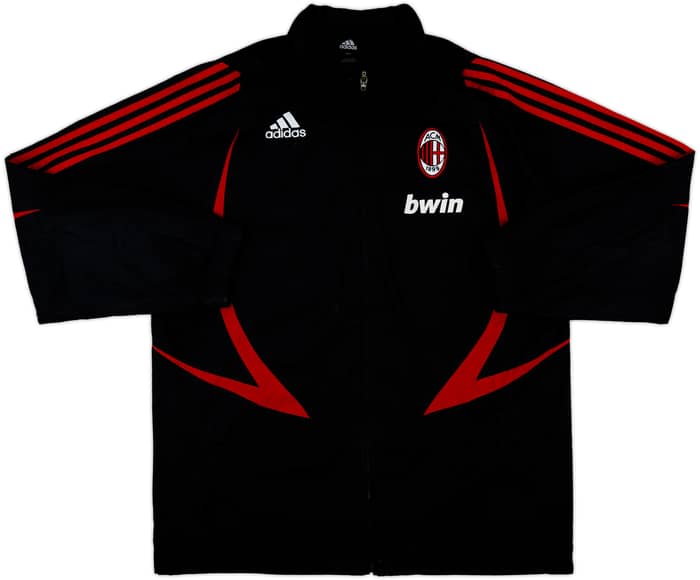 2008-09 AC Milan adidas Hooded Rain Jacket - 6/10 - (XL)