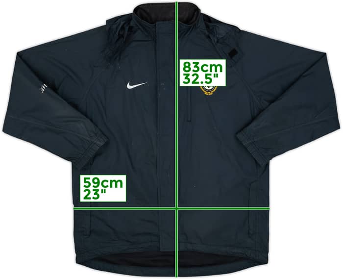 2005-06 Juventus Nike Hooded Rain Jacket - 6/10 - (M)