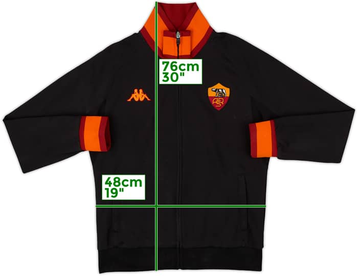 2008-09 Roma Kappa Track Jacket - 5/10 - (L)