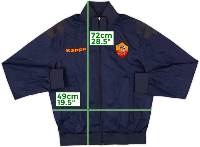 2009-10 Roma Kappa Track Jacket - 4/10 - (M)
